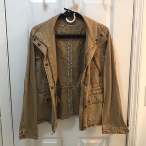 tan army jacket!